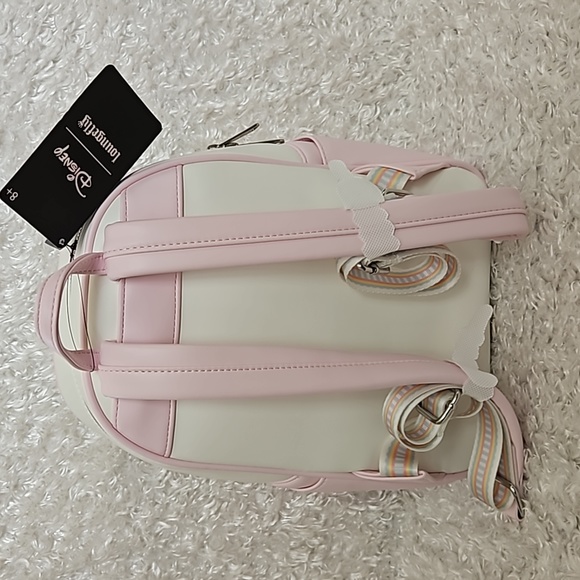 NWT Loungefly Aristocats embroidered floral mini backpack - Picture 4 of 12